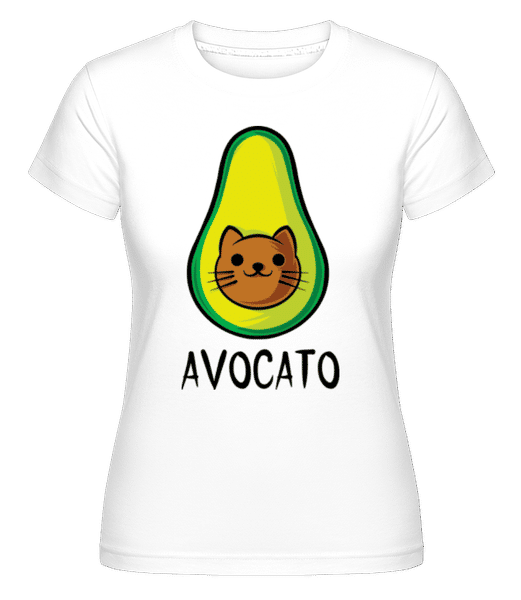 Preview: Avocato -  Shirtinator Women's T-Shirt - White - Front