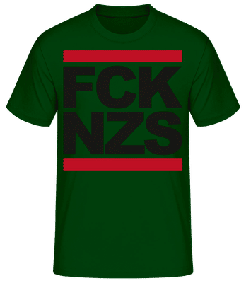 FCK NZS - Camiseta para hombre B&C - Verde botella - delante