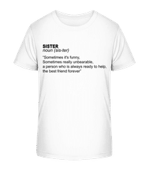 Sister Definition · Kid's Organic T-Shirt Stanley Stella 2.0