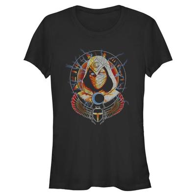 Marvel - Moon Knight - Moon Knight Scarab Moon - Frauen T-Shirt - Schwarz - Vorne