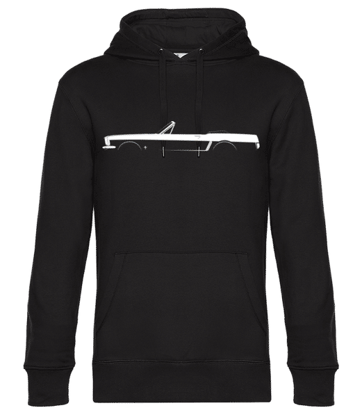 Aperçu: 'Mustang Convertible 1964' Silhouette - Sweat à capuche premium Unisexe - Noir - Devant