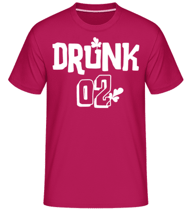 Drunk 02 -  T-Shirt Shirtinator homme - Magenta - Devant