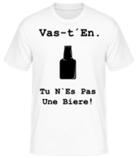 Vas-t'En! - T-shirt standard Homme - Blanc - Devant