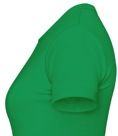 Star Wars - Yoda Merriest - Vianoce - Dámske Tričko - Irish green - Doľava