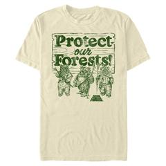 Star Wars - Ewoks Protect Our Forest - Homme T-shirt