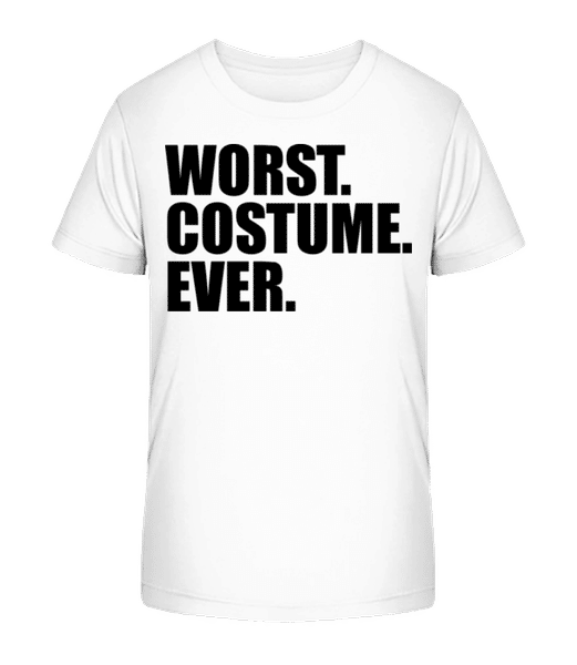 Vorschau: Worst. Costume. Ever. - Kinder Bio T-Shirt Stanley Stella 2.0 - Weiß - Vorne