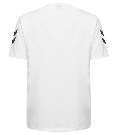 Männer Hummel Go Cotton T-Shirt S/S - Weiß - Hinten