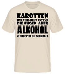 Alkohol Verdoppelt Die Sehkraft · Männer Basic T-Shirt