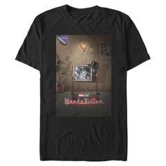 Marvel - WandaVision - Scarlet Witch & Vision WV Poster 60s - Pánské Tričko