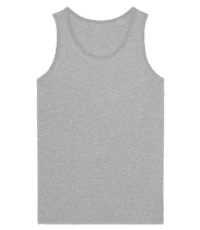 Männer Bio Tank Top Stanley Stella 2.0 - Grau meliert - Vorne