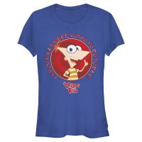 Disney Classics - Phineas und Ferb - Phineas Do Today - Frauen T-Shirt - Royalblau - Vorne