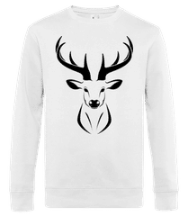 Hirsch Dunkles Geweih · Männer Standard Pullover