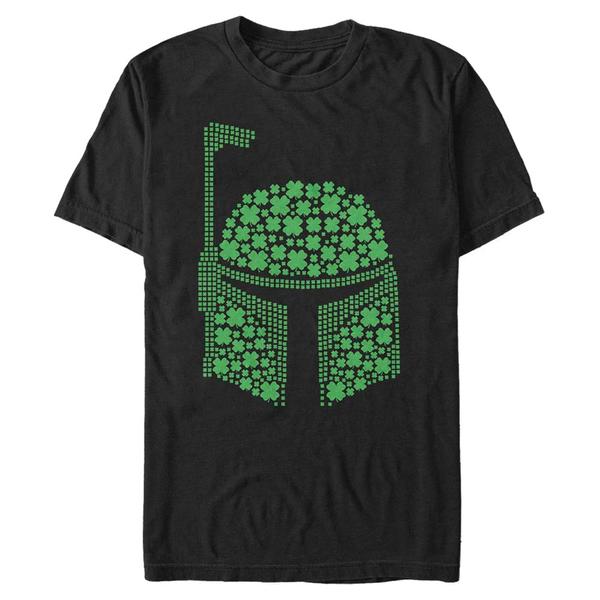 Aperçu: Star Wars - Boba Fett Boba Clovers - Homme T-shirt - Noir - Devant