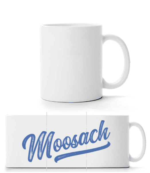 Vorschau: Moosach Swoosh - Panoramatasse - Weiß - Vorne