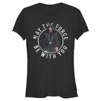 Star Wars - The Mandalorian - Luke Skywalker Looking Scary Luke - Mujeres Camiseta - Negro - delante