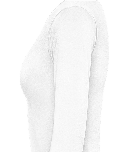 Merry Christmas - T-shirt à manches longues standard Femme - Blanc - Gauche