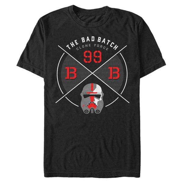 Aperçu: Star Wars - The Bad Batch - Logo The Bad Badge - Homme T-shirt - Noir - Devant