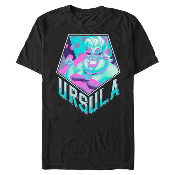 Aperçu: Disney - Ariel La Petite Sirène - Ursula Pentaneon - Homme T-shirt - Noir - Devant