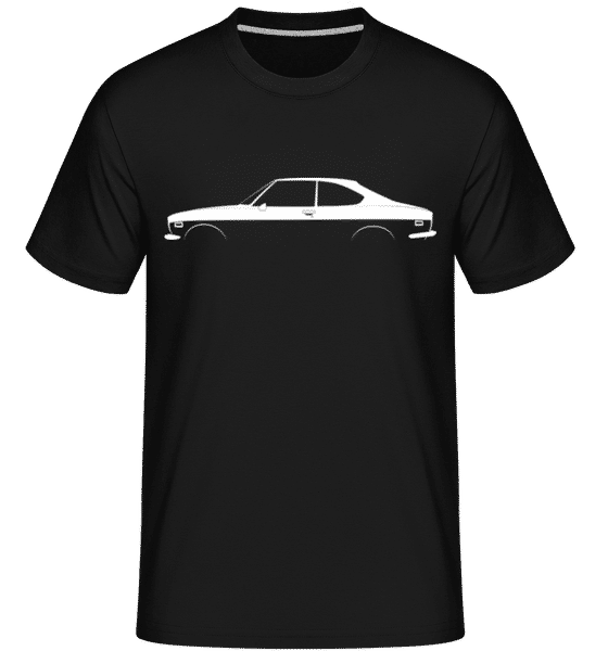 Aperçu: 'Mazda RX-2' Silhouette -  T-Shirt Shirtinator homme - Noir - Devant