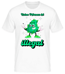 Keine Pflanze Ist Illegal · Men's Basic T-Shirt