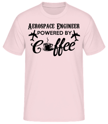 Aerospace Engineer - Pánske basic tričko - Ružová - Predné