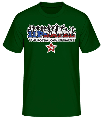T-shirt standard Homme - Vert bouteille - Devant