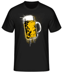 Graffiti Maßkrug · Männer Basic T-Shirt