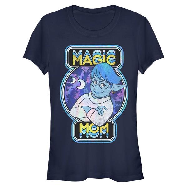 Aperçu: Pixar - En avant - Laurel Magic Mom - Femme T-shirt - Bleu marine - Devant