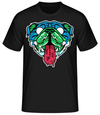 Dog - Men's Basic T-Shirt - Black - Front