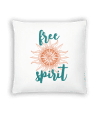 Free Spirit - Kissen - Weiß - Vorne