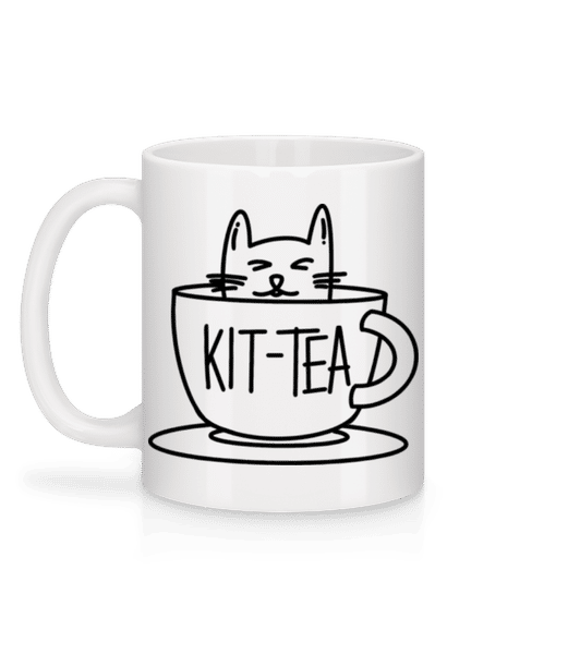 Vorschau: Kit Tea - Tasse - Weiß - Hinten