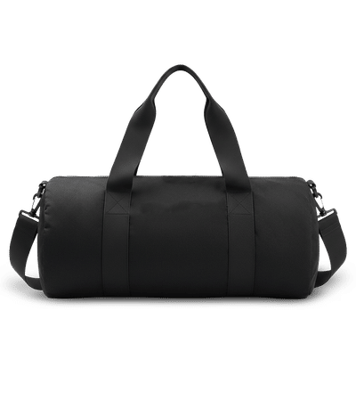 BagBase Retro Sports Bag - Black - Back