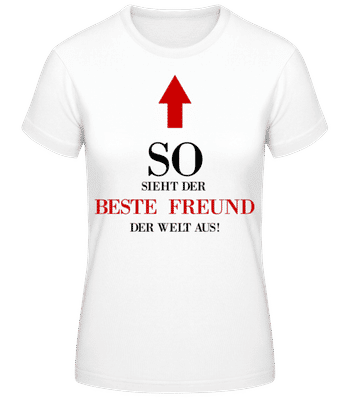 Der Beste Freund Der We - Frauen T-Shirt B&C - Weiß - Vorne