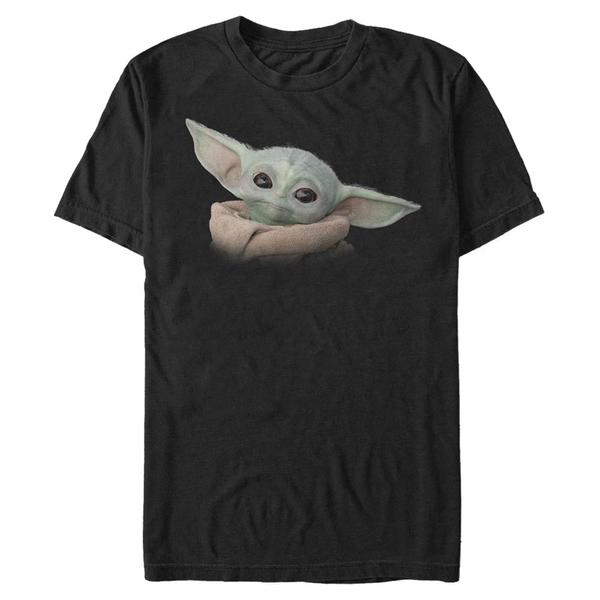 Aperçu: Star Wars - The Mandalorian - The Child Face - Homme T-shirt - Noir - Devant