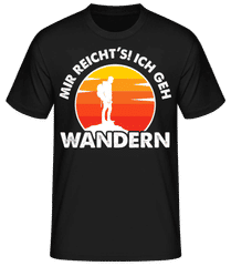 Mir Reichts Ich Geh Wandern · Männer Basic T-Shirt