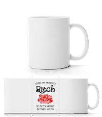 You're My Favorite Bitch - Panorama Mug - White - Front
