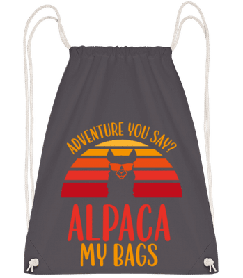 Adventure You Say - Sac à dos sport - Anthracite - Devant
