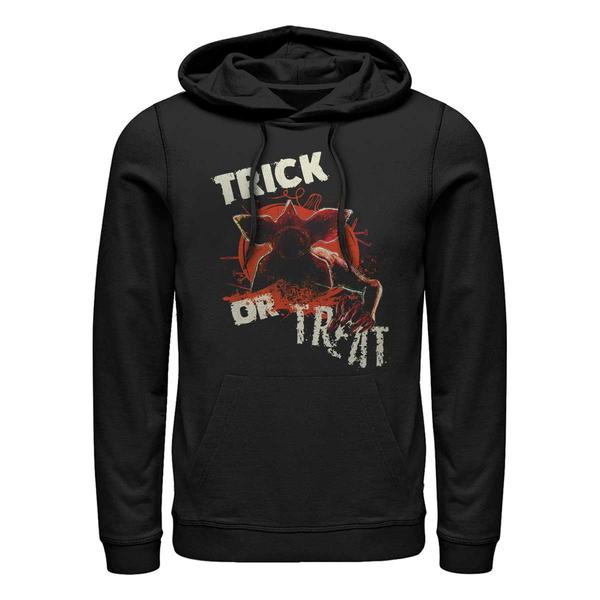 Vorschau: Netflix - Stranger Things - Demogorgon Monster Pumpkin - Halloween - Unisex Hoodie - Schwarz - Vorne