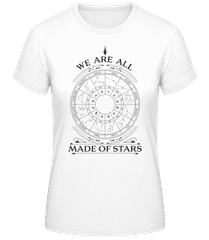 We Are All Made Of Stars · Frauen Basic T-Shirt