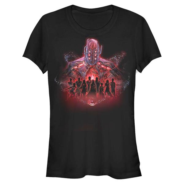 Preview: Marvel - Eternals - Arishem The Judge Red Eternals - Women's T-Shirt - Black - Front