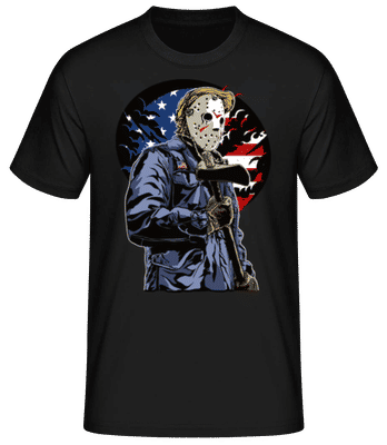American Killer - Pánské basic tričko - Černá - Napřed