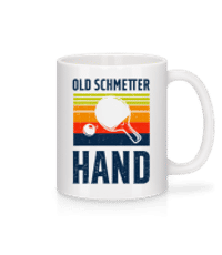 Old Schmetter Hand - Tasse - Weiß - Vorne