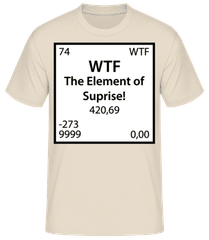 WTF The Eement Of Surprise · Men's B&C T-Shirt