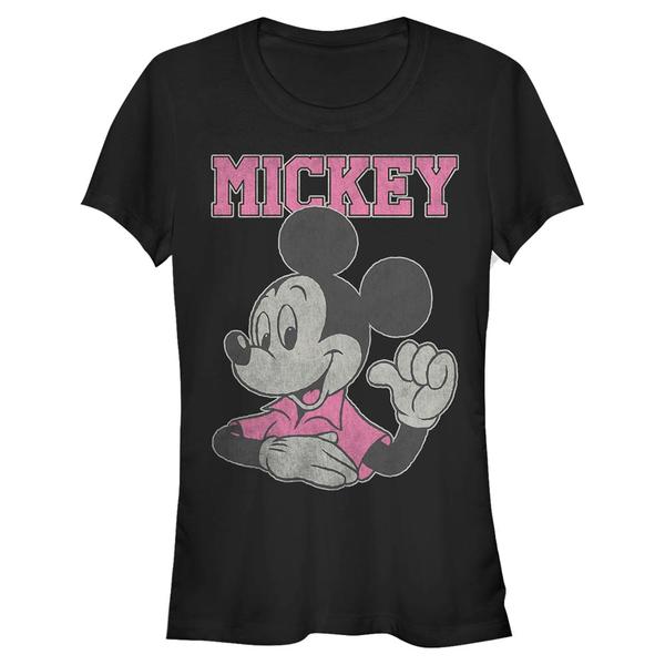 Aperçu: Disney Classics - Mickey Mouse - Mickey Jumbo - Femme T-shirt - Noir - Devant