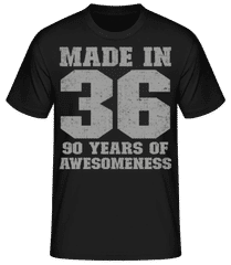 90 Years Of Awesomeness · T-shirt standard Homme