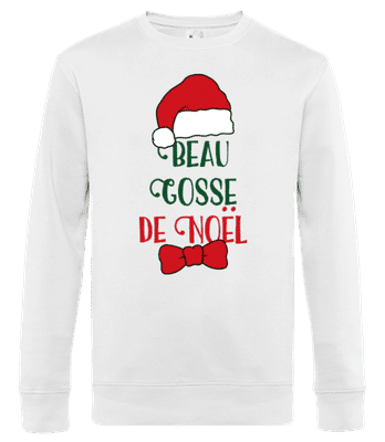 Beau Gosse De Noël - Sweat-shirt standard pour homme - Blanc - Devant