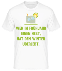 Winter Überlebt · Männer Basic T-Shirt
