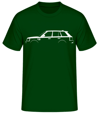 'Range Rover Sport (2005)' Silhouette - Men's Basic T-Shirt - Bottle green - Front