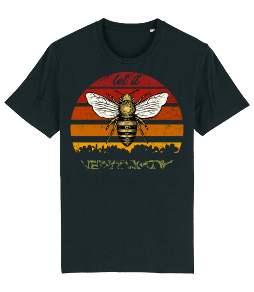 Aperçu: Let It Bee - T-shirt bio Homme Stanley Stella 2.0 - Noir - Devant