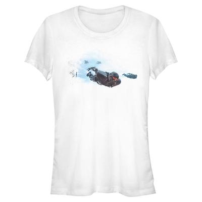 Star Wars - Mandalorian - Dark Troopers Incoming Troopers - Dámské Tričko - Bílá - Napřed